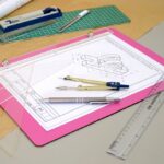 Prancheta Portátil Desenho Técnico Madeira PINK A4 - Fenix