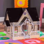 Casa De Bonecas Para LOL e POLLY Modelo MEGAN CREM - DARAMA