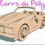 Carro Carrinho Conversível Polly Mdf Poly Pocket - Darama