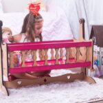 Berço Rocco Bonecas 60 CM Compatível Bebe Reborn P DARAMA