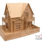 Kit Casa Bonecas 29 Moveis LOL POLLY CLAYRE NATURAL - DARAMA