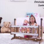 Berço Rocco Para Bonecas Até 60 CM Compatível Com Bebe Reborn B - DARAMA