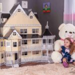 Casa De Bonecas Para LOL e POLLY Modelo ASHLEY CREM - DARAMA