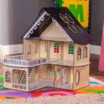 Kit Casa Bonecas Com 29 Moveis LOL POLLY CINDY CREM - DARAMA