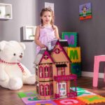 Kit Casinha Bonecas Polly Mirian ECO 29 Moveis E+b Darama