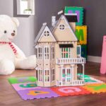 Kit Casinha Boneca Polly Mirian CREM 29 Moveis A+B Darama