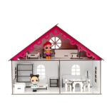 Kit Casa Bonecas 20 Moveis LOL e POLLY LILY SONHOS - DARAMA